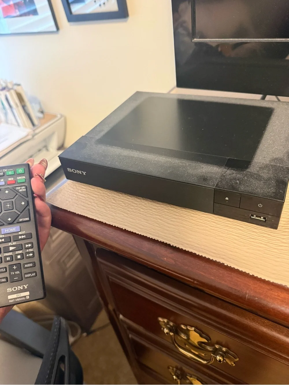Sony Black Digital Media Player with Remote